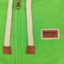 Kép 4/6 - Dressa Home cipzáros kapucnis sherpa bundás bélelt pulóver - zöld (S-XXL)