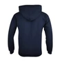 Kép 2/3 - Dressa Vintage kenguruzsebes pamut kapucnis pulóver - sötétkék (S-XXL)