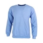 Kép 1/2 - Dressa Vintage környakú pamut pulóver-világoskék (S-XXL)