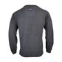 Kép 2/2 - Dressa Vintage környakú pamut pulóver-sötétszürke (S-XXL)