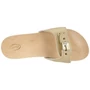 Kép 3/5 - Scholl Pescura Flat unisex fapapucs- homok  (35-46)