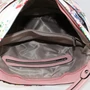 Kép 8/8 - SILVIAROSA női  virágmintás válltáska, oldaltáska-pink SR6963