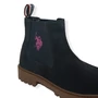 Kép 5/6 - U.S. POLO ASSN. női velúr(bőr) bakancs/bokacsizma -sötétkék (35-40)
