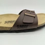 Kép 6/7 - SUNBAY férfi bőr kényelmi papucs -sötétbarna (45)   