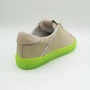 Kép 2/7 - SUPERFETCH női bőr (velúr) sneaker sportos cipő -drapp-neon (39-41)