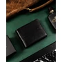 Kép 3/10 - FÉRFI BŐR PÉNZTÁRCA R-N992-GAT-8946 Black+Black