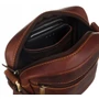 Kép 4/8 - PETERSON FÉRFI BŐR OLDALTÁSKA PTN TB-8020-COM-48 COGNAC