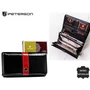 Kép 1/11 - PETERSON NŐI BŐR PÉNZTÁRCA PTN 421077-SH-9930 Black-Red