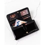 Kép 6/11 - PETERSON NŐI BŐR PÉNZTÁRCA PTN 421077-SH-9930 Black-Red