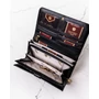 Kép 7/11 - PETERSON NŐI BŐR PÉNZTÁRCA PTN 421077-SH-9930 Black-Red