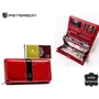 Kép 3/12 - PETERSON NŐI BŐR PÉNZTÁRCA PTN 421077-SH-9923 Red+Black