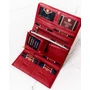 Kép 11/12 - PETERSON NŐI BŐR PÉNZTÁRCA PTN 421077-SH-9923 Red+Black