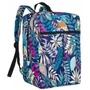 Kép 1/8 - ROVICKY HÁTIZSÁK MINTÁS   RV-PL15602-7822   Flower   Blue - KÉK VIRÁG  - 40X 25 X 20 CM