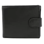 Kép 3/4 - Peterson Férfi Bőr Pénztárca Szett + Kulcstartóval Set-M-N994L-D-1930 Black