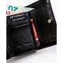 Kép 9/9 - PETERSON NŐI BŐR PÉNZTÁRCA PTN PL-412-1629 Black