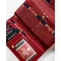 Kép 6/10 - PETERSON NŐI BŐR PÉNZTÁRCA PTN PL-490-1797 RED/BLACK