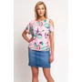 Kép 1/6 - Budmil női rövid ujjú felső -mintás (XS-3XL)