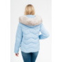 Kép 2/6 - Budmil női téli kabát - világoskék (XS-XXL)