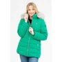 Kép 1/8 - Budmil női téli kabát - zöld (XS-3XL)