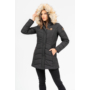 Kép 2/6 - Budmil női téli kabát - fekete (XS-3XL)