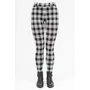 Kép 3/3 - Budmil női leggings - feket-fehér kockás (S-XL)