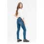 Kép 2/4 - Budmil női skinny fit farmer nadrág - sötétkék (26-36)
