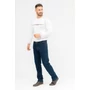 Kép 1/4 - Budmil férfi straight fit farmer nadrág - sötétkék (32-40)