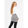 Kép 2/4 - Budmil női mintás szoknya - fekete-fehér (S-XL)