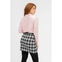 Kép 2/4 - Budmil női hosszú ujjú blúz - rózsaszín (XS-3XL)