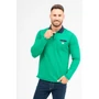 Kép 1/5 - Budmil férfi galléros hosszú ujjú felső - zöld (M-3XL)