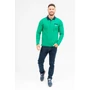 Kép 5/5 - Budmil férfi galléros hosszú ujjú felső - zöld (M-3XL)