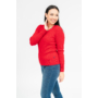 Kép 1/5 - Budmil női vékony kötött pulóver - piros (XS-XXL)