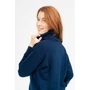 Kép 2/5 - Budmil női vékony kötött garbó - sötétkék (XS-3XL)