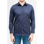 Kép 3/4 - Budmil férfi modern fit hosszú ujjú ing - sötétkék (S-3XL)