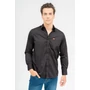Kép 1/4 - Budmil férfi regular fit hosszú ujjú ing - fekete (M-4XL)