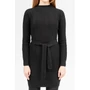 Kép 4/4 - Budmil női karcsúsított kötött ruha - fekete (XS-XXL)