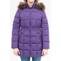 Kép 4/7 - Budmil női kapucnis vastag téli kabát - sötétlila (XS-XXL)