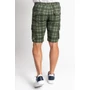 Kép 6/6 - Budmil férfi vászon oldalzsebes bermuda - khaki-kockás (S-XXXL)