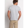 Kép 2/3 - Budmil férfi V nyakú póló - világos szürke (S-3XL)