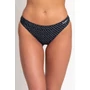 Kép 2/4 - Budmil női bikini alsó - fekete-fehér pöttyös (S-2XL)
