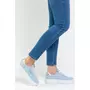 Kép 2/4 - Budmil női utcai cipő sneaker - világos kék (36-41)