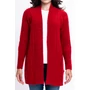 Kép 6/6 - Budmil női kötött kardigán - piros (XS-XXL)
