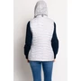 Kép 6/7 - Budmil női vékony steppelt mellény - fehér (XS-XXL)