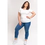 Kép 2/4 - Budmil női kereknyakú póló - fehér (XS-3XL)