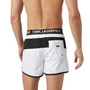 Kép 2/2 - KARL LAGERFELD KL22MBS07 férfi fürdőnadrág- fehér (XL)  