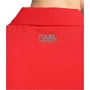 Kép 5/5 - KARL LAGERFELD KL22MPL01 férfi galléros piké póló- piros (S-L)  