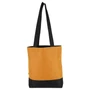 Kép 3/6 - Dressa Bag női shopper táska cipzáros zsebbel - arany 