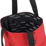 Kép 3/5 - Dressa Bag női shopper táska cipzáros zsebbel - piros