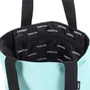 Kép 5/6 - Dressa Bag női shopper táska cipzáros zsebbel - vízkék