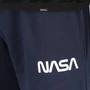 Kép 4/5 - Nasa Worm hosszú ujjú férfi pamut pizsama - fekete (M-XXL)